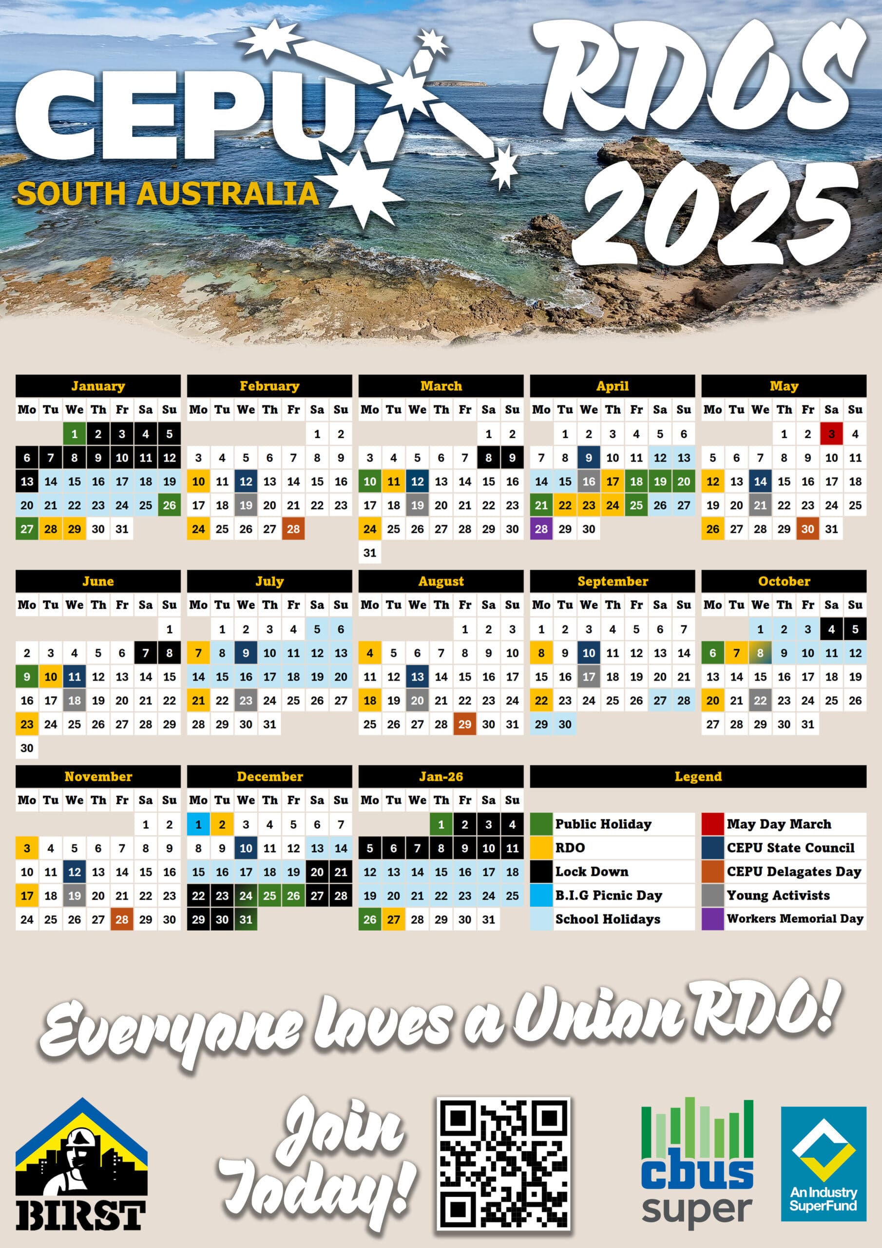CEPU SA RDO Calendar CEPU SA